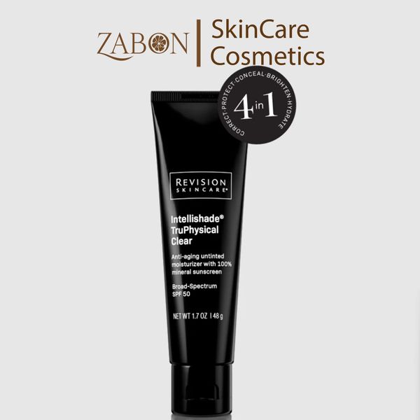 Kem Chống Nắng Revision Intellishade TruPhysical Clear SPF50 Bảo Vệ Da Và Chống Lão Hoá 48g