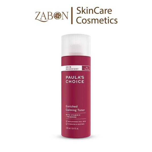 Nước cân bằng Paula's Choice Skin Recovery Enriched Calming Toner làm dịu và phục hồi độ ẩm cho da 190ml
