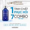 Tinh chất phục hồi, trẻ hóa tế bào sinh học Ahohwa Elazulene Peptablue Calming Ampoule 50ml