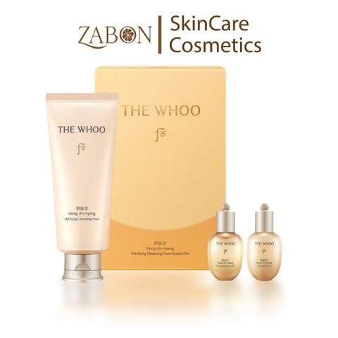 THE WHOO Gong Jin Hyang Clarifying Cleansing Foam Special Set