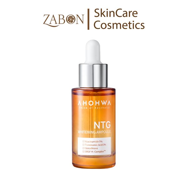 Tinh chất Ahohwa NTG Whitening Ampoule giảm sạm nám, sáng da 30ml
