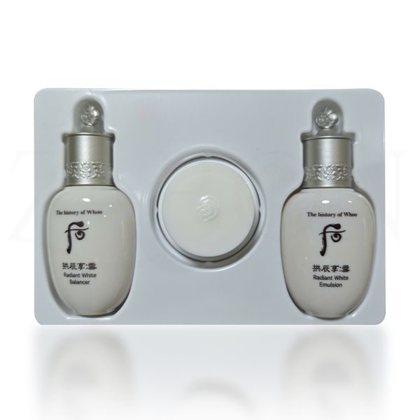 Bộ dưỡng sáng 3 bước The history of Whoo Gongjinhyang: Seol Radiant White 3pcs Special Gift Kit