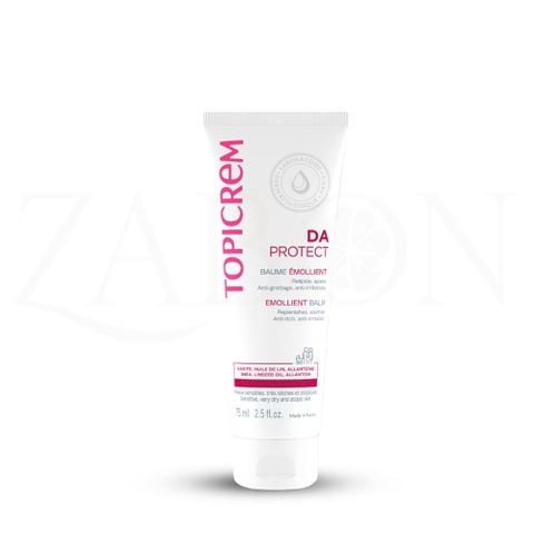 Kem dưỡng Topicrem DA PROTECT Emollient Balm giúp làm êm dịu da dành cho da khô và da cơ địa 75ml
