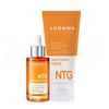Combo Ahohwa NTG Whitening Ampoule 50ml và Ahohwa Whitening Cream NTG 30ml giảm sạm nám, dưỡng sáng da