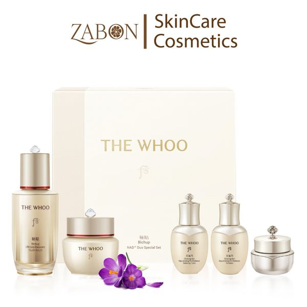 Bộ dưỡng tự sinh tự nhuận chống lão hóa THE WHOO Bichup NAD+ Duo Special Set