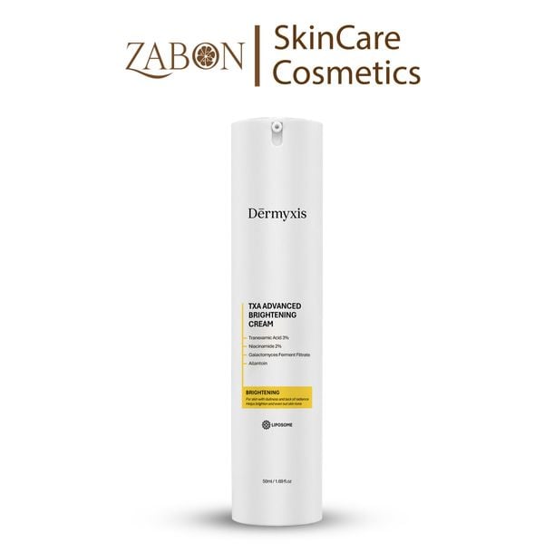 Kem dưỡng DERMYXIS TXA ADVANCED  BRIGHTENING CREAM kiểm soát sắc tố và phục hồi chuyên sâu 50ml