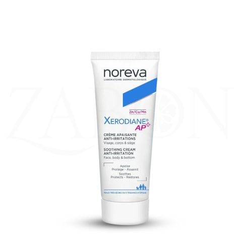 Kem dưỡng Noreva XERODIANE AP+ SOOTHING CREAM ANTI- IRRITATION dưỡng da làm dịu và cấp ẩm 40ml