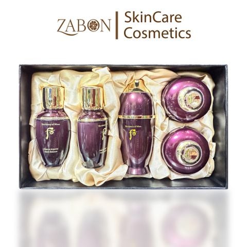 Bộ dưỡng trẻ hóa da Hoàn Lưu Cao Whoo Hwanyu Go mini 5 sản phẩm