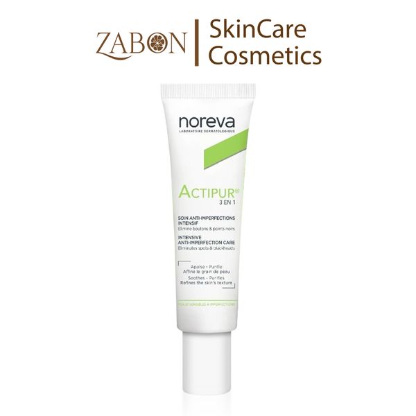 Kem Noreva Actipur 3 En 1 bôi giảm mụn 30ml
