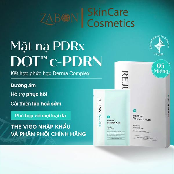 Mặt nạ REJURAN MOISTURE TREATMENT MASK dưỡng ẩm, làm dịu hỗ trợ phục hồi 23ml (1 miếng)