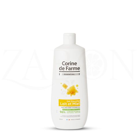 Gel tắm Corine de Farme Essential Milk And Honey Shower Gel 750ml