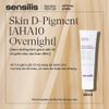 Kem dưỡng ban đêm Sensilis Skin D-Pigment [AHA10 Overnight] giảm sắc tố làm sáng đều da 30ml
