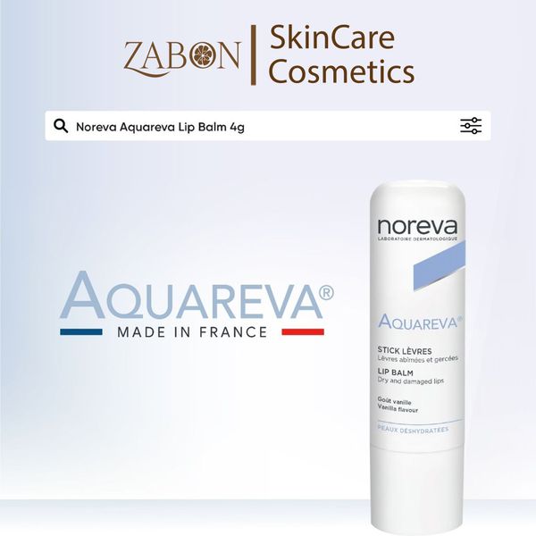 Son dưỡng môi Noreva Aquareva Lip Balm mềm mại và căng mộng tự nhiên 4g