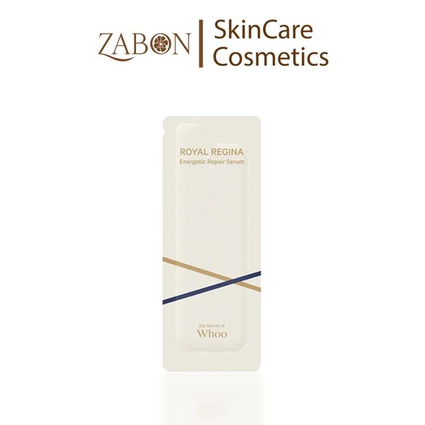 Combo 20 Sample Tinh Chất Cấp Ẩm, Trẻ Hóa Da Whoo Royal Regina Energetic Repair Serum 1ml