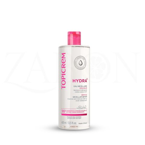 Nước tẩy trang Topicrem HYDRA+ Gentle Micellar Water dành cho nhạy cảm 400ml