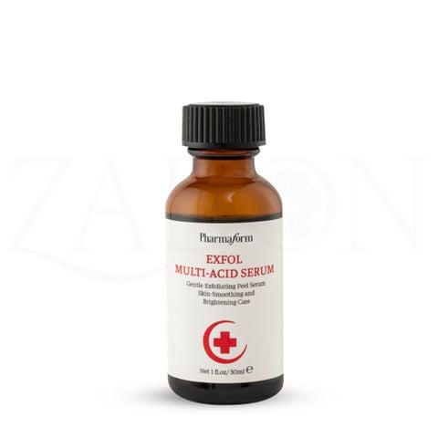 Serum Pharmaform Exfol Multi-Acid giúp hỗ trợ chăm sóc da, góp phần làm thông thoáng lỗ chân lông 30ml