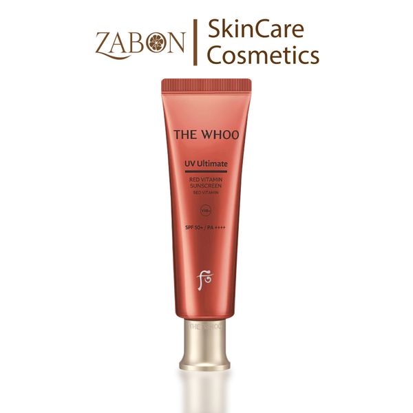 Tinh chất chống nắng chống lão hóa, chống oxy hóa làm dịu da The Whoo UV Red Vitamin Sunscreen 50ml