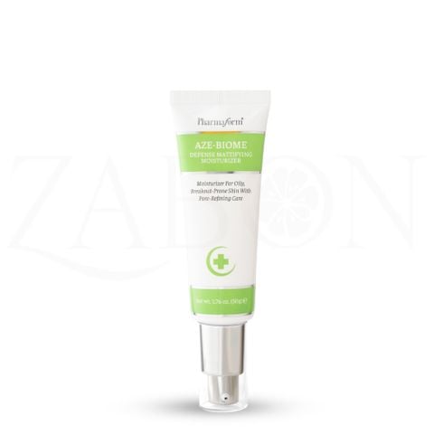 Kem dưỡng Pharmaform Aze-Biome Defense Mattifying Moisturizer dành cho da dầu mụn, hỗ trợ kiểm soát dầu 50g