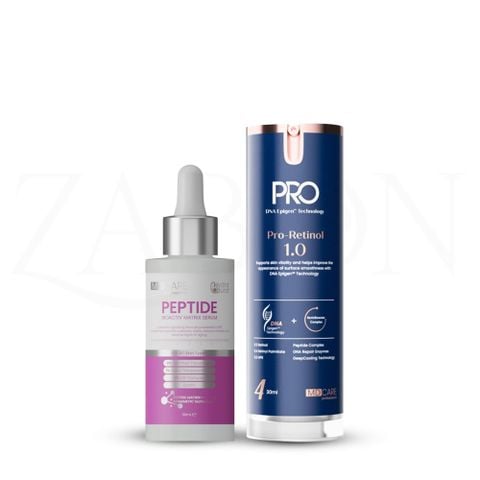 Combo Serum MD CARE Peptide Bioactiv Matrix 30ml và Kem dưỡng MD CARE PRO-RETINOL 1.0 30ml