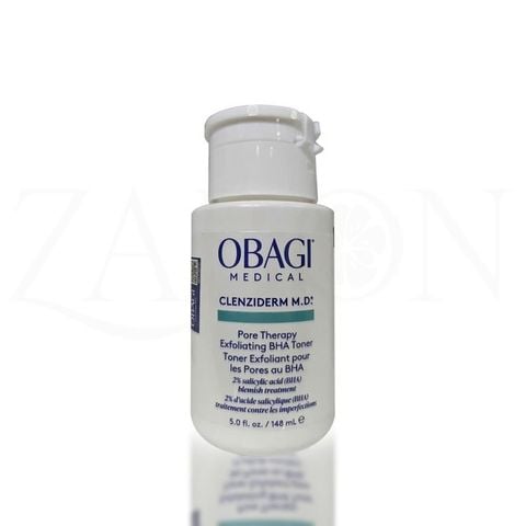 Toner BHA Obagi Medical Clenziderm M.D. Pore Therapy Exfoliating BHA giúp giảm mụn 148ml