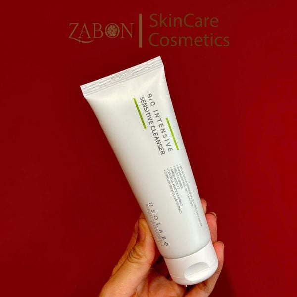Sữa rửa mặt da dầu mụn, lỗ chân lông to USOLAB - Bio Intensive Sensitive Cleanser 120ml