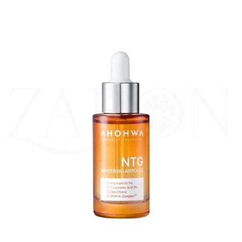 Tinh chất Ahohwa NTG Whitening Ampoule giảm sạm nám, sáng da 30ml