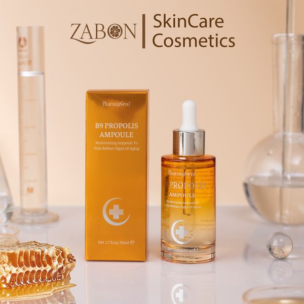 Tinh chất Pharmaform B9 Propolis Ampoule làm dịu da, làm chậm quá trình lão hóa da 30ml