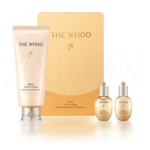 THE WHOO Gong Jin Hyang Clarifying Cleansing Foam Special Set