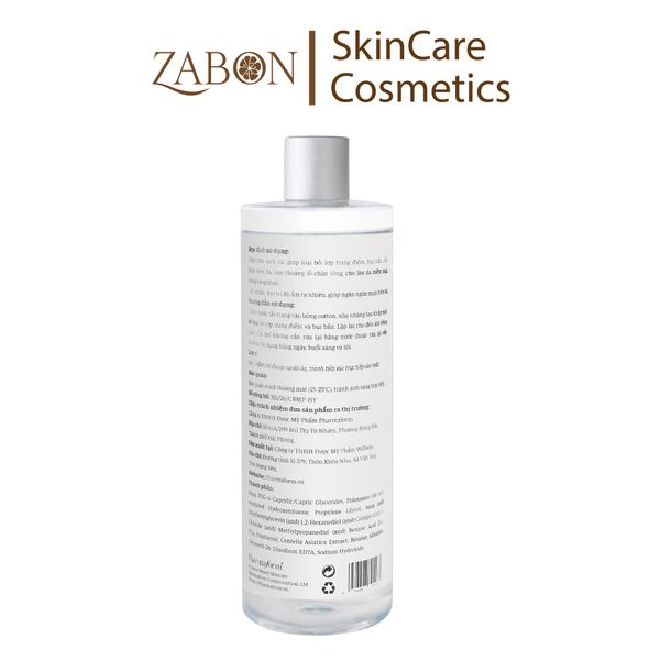 Nước tẩy trang Pharmaform Zinc Sebo Micellar Water dịu nhẹ, chuyên biệt cho da dầu & da mụn 500ml