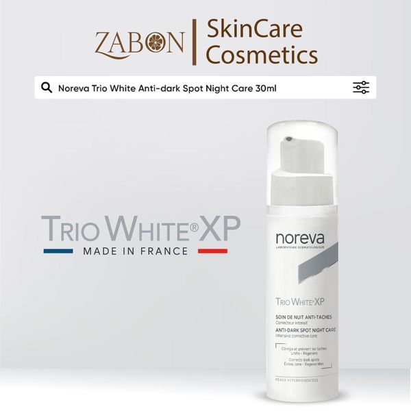 Kem dưỡng Noreva Trio White Xp Anti - Dark Spot Night Care dưỡng sáng da ban đêm 30ml