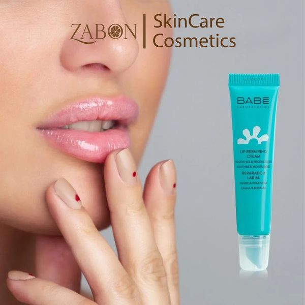 Son dưỡng LABORATORIOS BABÉ Lip Repairing Cream làm mềm môi, giảm nứt nẻ, giúp môi căng mọng 15ml