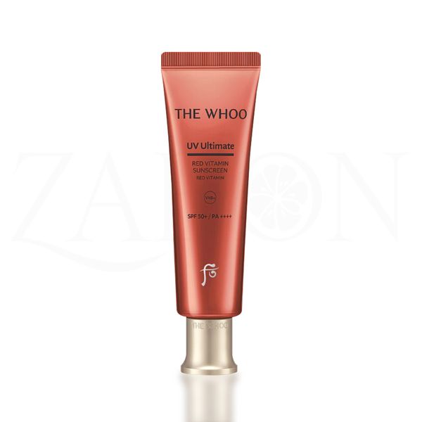 Tinh chất chống nắng chống lão hóa, chống oxy hóa làm dịu da The Whoo UV Red Vitamin Sunscreen 50ml
