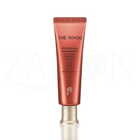 Tinh chất chống nắng chống lão hóa, chống oxy hóa làm dịu da The Whoo UV Red Vitamin Sunscreen 50ml