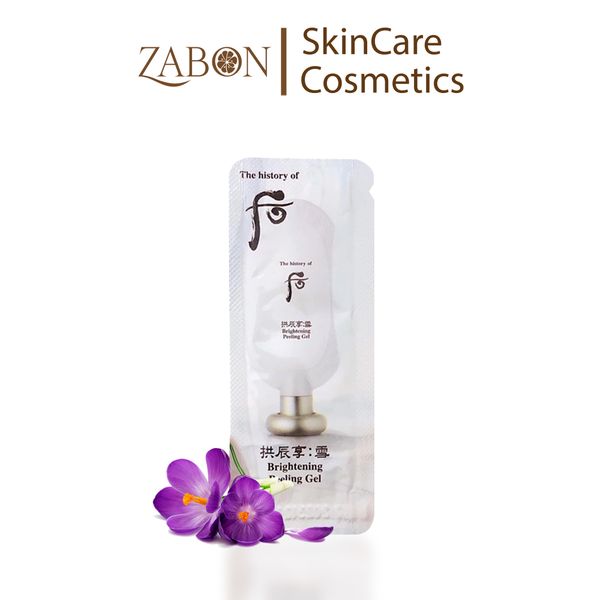 Combo 30 Sample Tẩy Da Chết Dạng Gel Whoo Brightening Peeling Gel 1ml