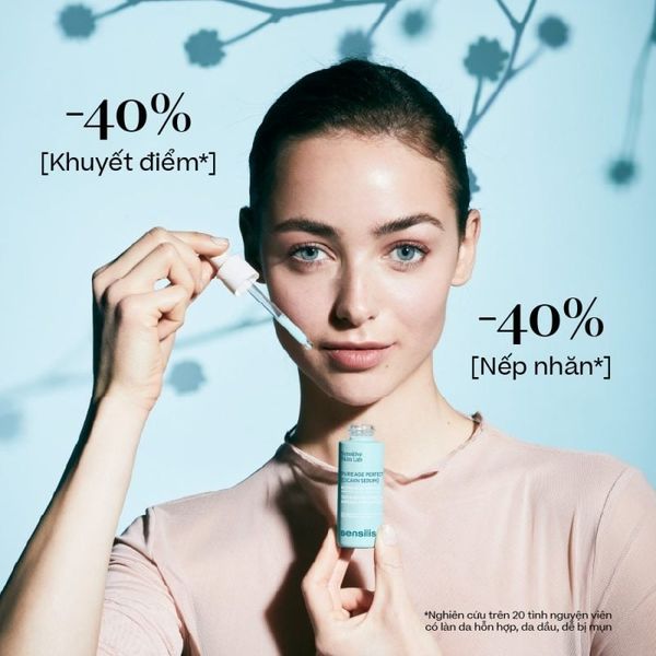 Tinh chất Sensilis Pure Age Perfection [Cicakn Serum] cải thiện nếp nhăn và khuyết điểm 30ml