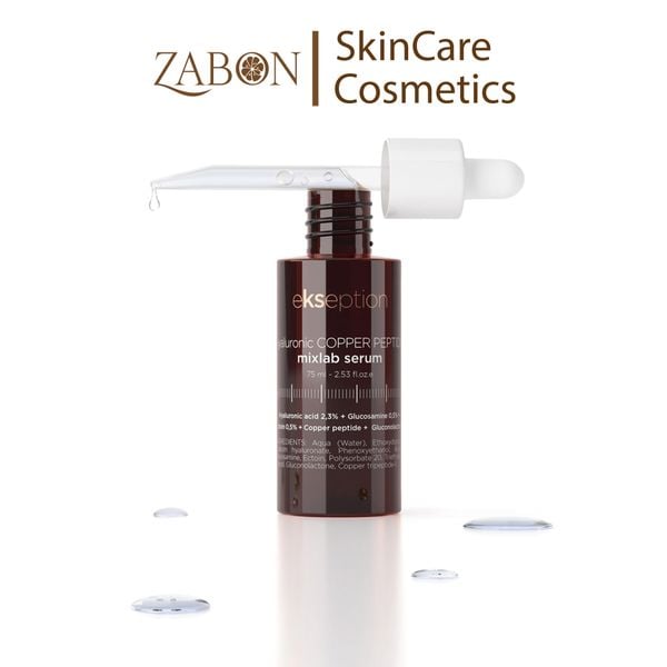Tinh Chất Ekseption Hyaluronic Copper Peptides Mixlab Serum Phục Hồi, Trẻ Hóa & Cấp Ẩm Đa Tầng 75ml