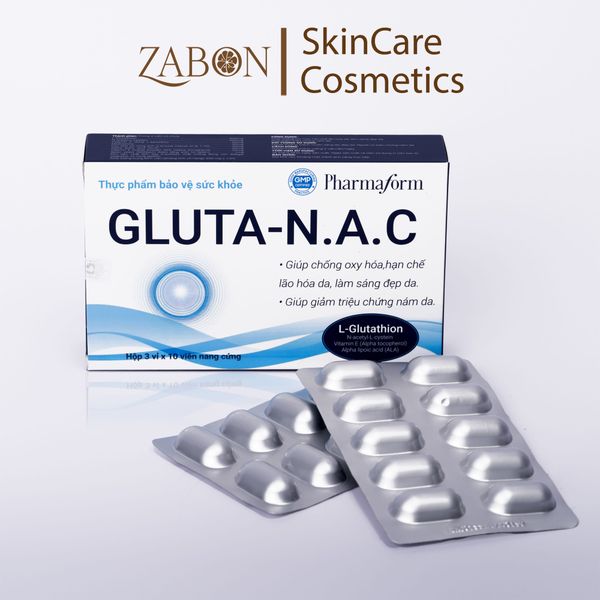 Viên uống TPBVSK GLUTA-N.A.C cung cấp dưỡng chất giúp cải thiện vẻ ngoài của da, góp phần hỗ trợ làm sáng da