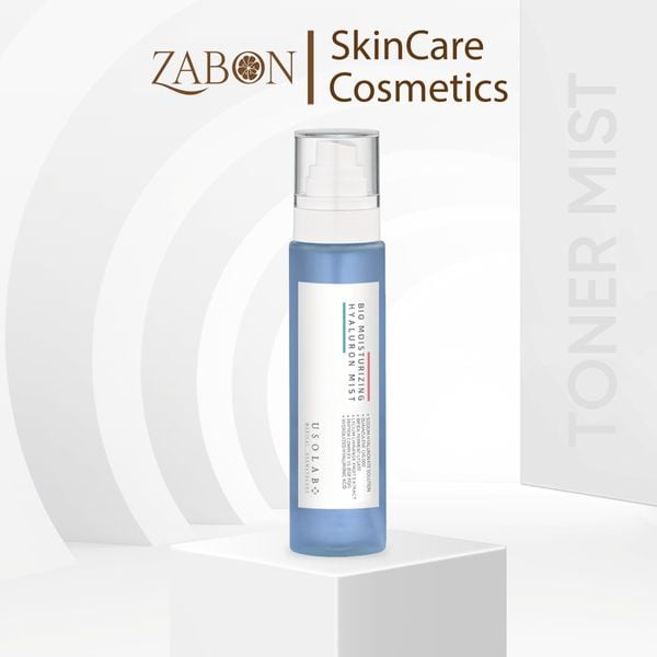 Xịt khoáng Usolab Bio Moisturizing Hyaluron Mist cấp ẩm, giảm dầu ngừa mụn & làm sạch sâu cho mọi loại da 150ml