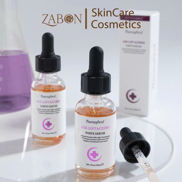 Tinh chất Pharmaform Aze-Lift Aczero Forte Serum kiểm soát dầu nhờn, làm dịu và hỗ trợ giảm mụn 30ml