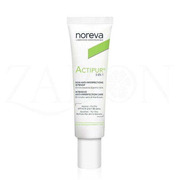 Kem Noreva Actipur 3 En 1 bôi giảm mụn 30ml
