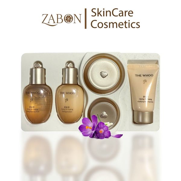 Bộ dưỡng ẩm, cải thiện độ đàn hồi da Whoo Gong Jin Hyang Firming 5pcs Set GWP