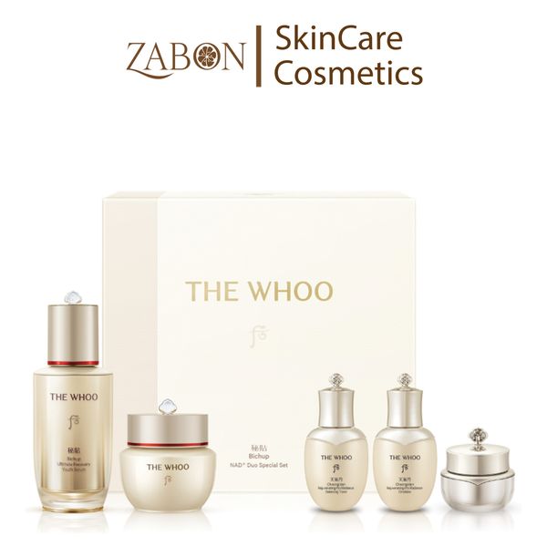 Bộ dưỡng tự sinh tự nhuận chống lão hóa THE WHOO Bichup NAD+ Duo Special Set