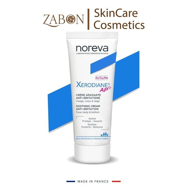 Kem dưỡng Noreva XERODIANE AP+ SOOTHING CREAM ANTI- IRRITATION dưỡng da làm dịu và cấp ẩm 40ml