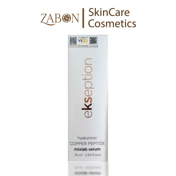 Tinh Chất Ekseption Hyaluronic Copper Peptides Mixlab Serum Phục Hồi, Trẻ Hóa & Cấp Ẩm Đa Tầng 75ml