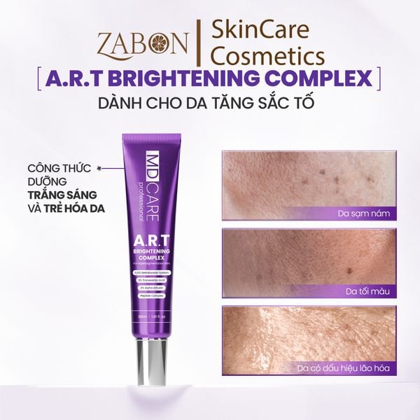 Kem dưỡng MD CARE A.R.T BRIGHTENING COMPLEX sáng da và cải thiện nếp nhăn 30ml