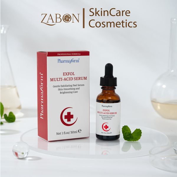 Serum Pharmaform Exfol Multi-Acid giúp hỗ trợ chăm sóc da, góp phần làm thông thoáng lỗ chân lông 30ml