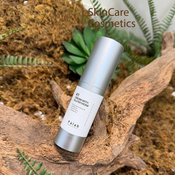 Kem dưỡng PÀLAB K1 Cream With Glutathione hỗ trợ làm dịu, phục hồi và cải thiện da xỉn màu 30ml