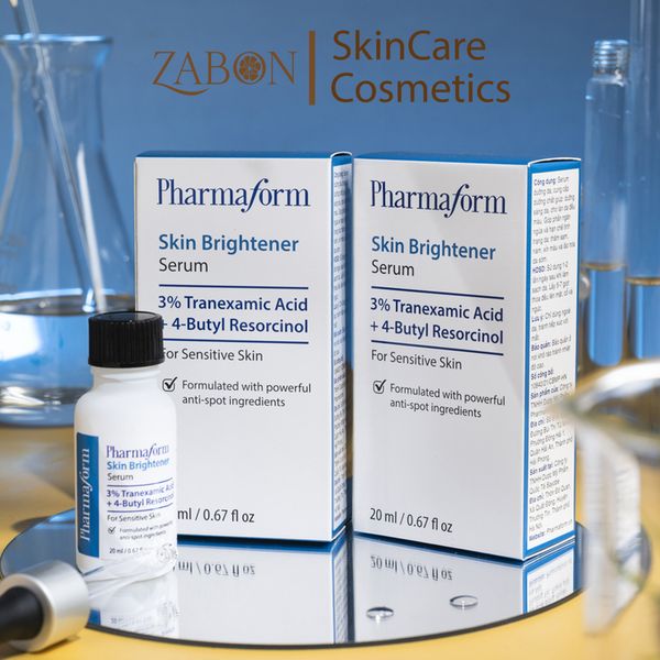Tinh chất Pharmaform Skin Brightener Serum hỗ trợ mờ nám, làm sáng và đều màu da 20ml
