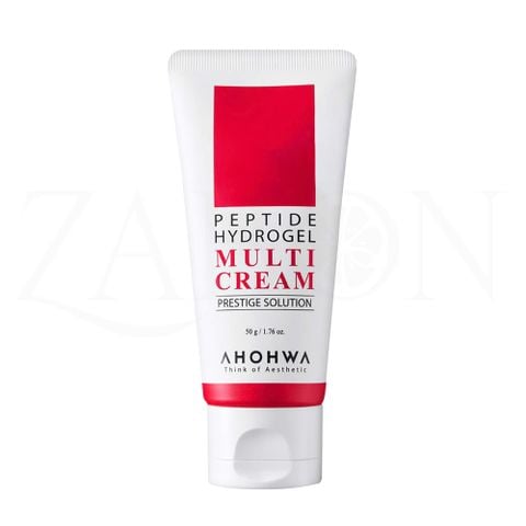 Kem dưỡng AHOHWA Peptide Hydrogel Multi Cream căng bóng, phục hồi, cải thiện nếp nhăn 50g