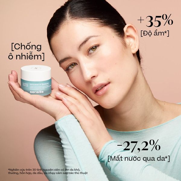 Kem dưỡng Sensilis Skin Rescue [Barrier] làm dịu, phục hồi hàng rào bảo vệ da 50ml